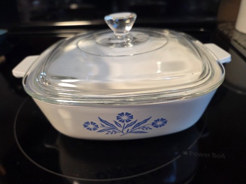 Vintage corning ware - vintage, blue